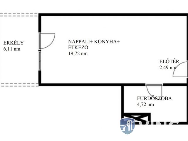 Új építésű lakás (B303), a Balatontól 200 méter távolságra